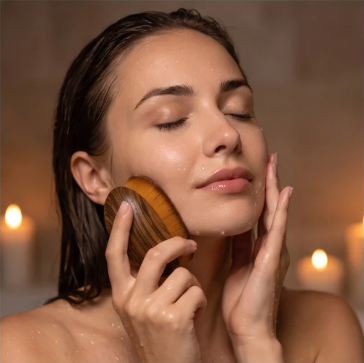 ClaraVibes Lymphdrainage-Gesichtsbürste