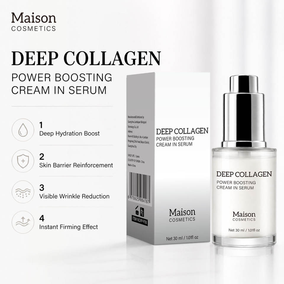 Dual-Action Collagen Serum Creme Verpackung